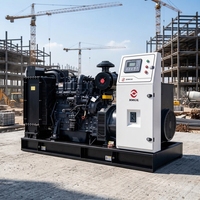 Générateurs électriques Weifang triphasés 200/500 kW kVA, groupe électrogène diesel super silencieux