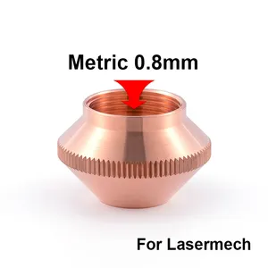 ZP Lasermech Fibermini Accufiber Cutting Head Bullet Nozzle Laser Cutting Nozzle For Laser Head