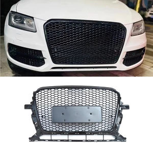 Para Audi Q5 2013-2017, Parrilla Delantera Superior de Panal de Abeja Estilo RS, Rejilla de Parachoques Delantero para Coche, Pieza de Modificación - Product Image 3