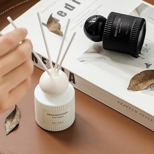 Thiết kế mới đen trắng chai giá rẻ lâu dài bán buôn sậy khuếch tán Bộ - Product Image 2