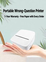 Mini Imprimante Thermique Portable de Poche pour Impression Photo Sans Fil Bluetooth Android iOS