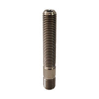 Pernos y Tuercas de Titanio GR5 M8*55mm de Alta Calidad, Pernos de Doble Extremo con Cabeza Hexagonal, Pernos de Rueda en Oferta