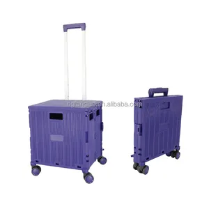 Маленький чемодан для багажа, тележка, тележка на колесиках для сумки для покупок