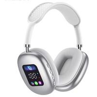 Nouveau casque sans fil circum-auriculaire MAX700 2025 pour le gaming transfrontalier, Bluetooth 5.3, réduction active du bruit (ANC), affichage numérique