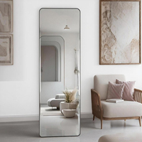 China Factory Direct 160*80cm Miroir de salle de bain populaire-Idéal pour la décoration de meubles et de location, prix compétitif