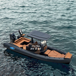 760 ребро новая 2025 алюминиевая лодка Semirigide 25 футов с двигателем - Product Image 1