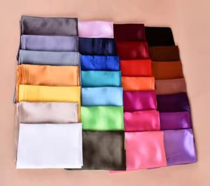 ผ้าพันคอไหมซาตินสี่เหลี่ยมจัตุรัส ขนาด 90x90 ซม. สำหรับผู้หญิง ขายส่ง - Product Image 2