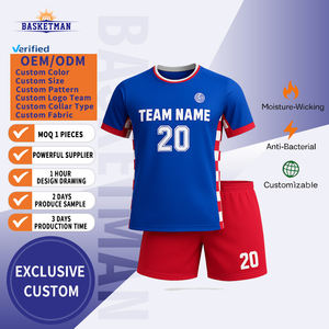 Gratis sample op maat gemaakte snel drogende digitale print retro voetbaltenue uniforme de futebol kit voor heren OEM service Mexico teamnaam - Product Image 1