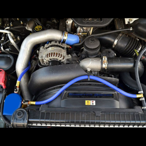 Nouveau kit de filtration de liquide de refroidissement 6.0L Powerstroke Diesel V8, filtre à liquide de refroidissement en aluminium billette, vannes à boisseau sphérique, tuyau en silicone - Product Image 6