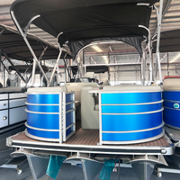 Bateaux de Pêche de Luxe en Gros, Tritons Flottants, Yachts, Péniches et Pontons en Aluminium et Fibre de Verre