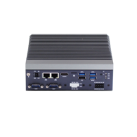 Mini PC Fanless Intel J4205/J3455, 8 Go de RAM, 2 ports LAN, 4 ports USB, 2 ports COM, 2 ports CANBus, 8 ports DIO, ordinateur embarqué pour le contrôle industriel