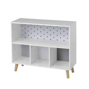 Bán Sỉ Kệ Sách Bằng Gỗ Cho Trẻ Em Kệ Đựng Đồ Với Ba Ngăn Đựng Đồ Chơi - Product Image 2