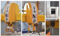 Scie à pont pour pierre OWL600, machine de découpe de pierre pour chanfreinage de dalles, granit, 45 degrés, moteur Kyron