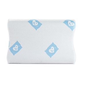 Logotipo personalizado ergonómico de rebote lento de espuma viscoelástica ortopédica terapéutica Cervical médico lado sueño mariposa cuello almohada cojín - Product Image 1