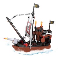 COGO Nouveauté Jouets éducatifs DIY Bateau Blocs de construction en plastique pour enfants