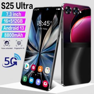 Téléphone portable <span class=keywords><strong>5G</strong></span> Android 14.0 de haute qualité, version globale, 16 Go + 512 Go, écran 7,3 pouces, <span class=keywords><strong>S8</strong></span> S9 Smartphone S25 <span class=keywords><strong>Ultra</strong></span> - Product Image 5
