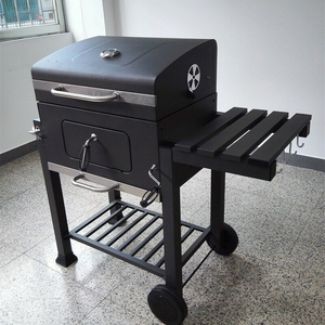Vỉ Nướng Than Quá Khổ Dễ Dàng Làm Sạch Với Khu Vực Nấu Ăn Cực Lớn Vỉ Nướng BBQ Cho Cắm Trại Ngoài Trời Và Gia Đình Tụ Họp Màu Đen - Product Image 2