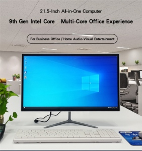 21,5 inch randloze all-in-one computer voor zakelijk gebruik, kantoor, onderwijs en thuisgebruik; complete desktopcomputer - Product Image 5