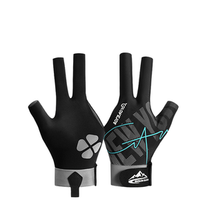 Gants de billard XG77 durables et respirants en nylon à 3 doigts, pour main gauche/droite, usage bureau et sport - Product Image 2