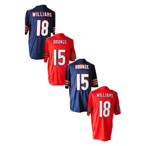 批发球衣缝制美式足球球衣18凯勒·威廉姆斯15罗马奥登泽34沃尔特·佩顿 - Product Image 3