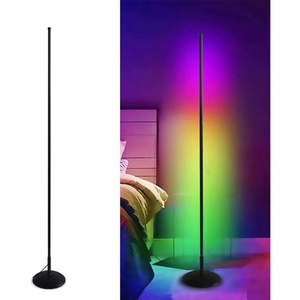 RGB Floor Lamp LED Corner <b>Standing</b> Lamp Color Changing Music Sync with APP Remote <b>Control</b> by USB Power for Living Bedroom - Product Image 2
