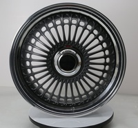Neue Geruida Mattschwarz Polierte Mesh-Design Geschmiedete 6061 T6 Aluminiumlegierung Räder 12000T Gepresst TÜV JWL S4-00037 18-24 Maßanfertigung