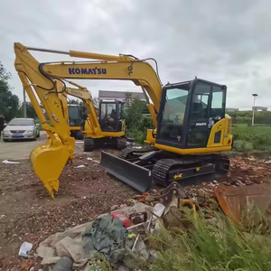 Excavatrice utilisée Komatsu PC60 6 tonnes Mini excavatrice d'occasion Komatsu Pc60 Digger à vendre en excellent état de fonctionnement - Product Image 2