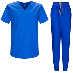 Blouse chirurgicale à manches courtes pour femmes, idéale pour les salons de beauté et les médecins en service - Product Image 6