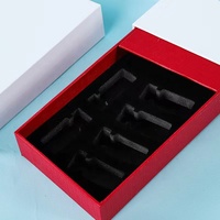 Boîtes d'emballage personnalisées de luxe pour soins de la peau, crème pour le visage, crème pour les yeux, laminage mat, doublure en éponge, matériaux recyclés