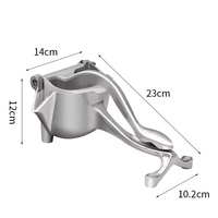 Nieuwe productideeën Aluminiumlegering Huishoudelijke handmatige sapcentrifuge Prestatiegerichte kleine sapcentrifuge Citroenenpers Bar-gereedschap