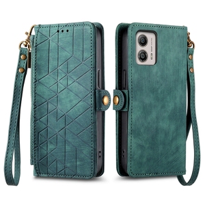 เคสหนังฝาพับแม่เหล็กสำหรับ Moto <span class=keywords><strong>G53</strong></span> J 5G เคสกระเป๋าสตางค์ดีไซน์แบบมีซิปสำหรับ Moto E14 /edge 40 - Product Image 4