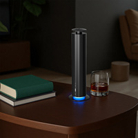 Diffuseur d'huiles essentielles électrique portable de luxe en alliage d'aluminium avec logo personnalisé, 200 ml, diffuseur de parfum intelligent pour la maison, type C, usage domestique