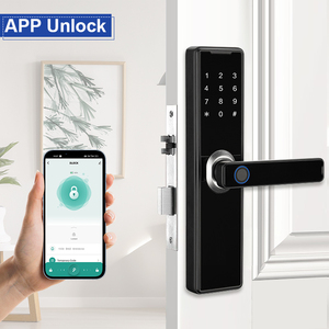 多语言图亚应用Wiif锁，带实时对讲卡代码摄像头智能门锁，带可见屏幕 - Product Image 2