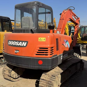 Excavadora de Orugas Usada en Venta, Doosan dh55 dh60 dx75 de 5 Toneladas, Miniexcavadora de Segunda Mano con Pocas Horas de Trabajo para Granja, EPA CE - Product Image 1