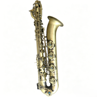 High Grade Professional Tone Eb Antique Bronze Baritone Saxophone