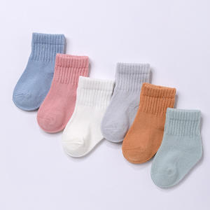 कस्टम प्यारा पशु पैटर्न गर्मियों में सस्ते नवजात शिशु को नरम कपास शिशु टोडलर एंटी-बैक्टीरियल सांस लेने योग्य त्वरित शुष्क टखनों को मोदेता है - Product Image 6