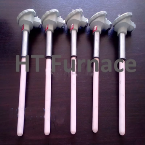 HT Stainless Steel J/R/S/K Armored Thermocouple High Temperature <strong>Pt100</strong> Temperature Sensor - Product Image 2