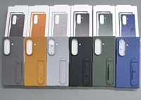 Coque de téléphone de luxe durable pour Samsung Galaxy Z Fold 7 6 Fold7, en silicone mat, sensation peau, protection intégrale du dos