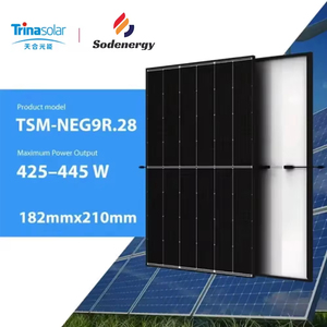 แผงเซลล์แสงอาทิตย์แผงเซลล์แสงอาทิตย์แผงเซลล์แสงอาทิตย์แบบ Trina Vertex 670W 600W 500W 400W - Product Image 2
