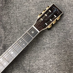 Miếng Đệm Bào Ngư Thực Sự Tùy Chỉnh Bàn Đạp Khuếch Đại Cho Guitar Điện Âm Thanh Lớn Mặt Gỗ Tuyết Tùng Màu Trơn 39 Inch OOO - Product Image 3