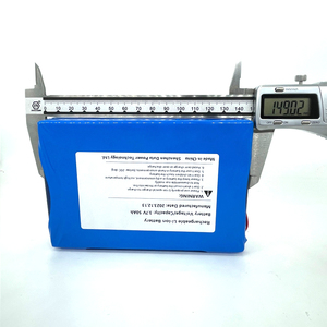 ชุดแบตเตอรี่ลิเธียมแบบชาร์จได้ DTP 3.7V 50Ah 185Wh Li-Ion 18650/21700/26650 พร้อมฝาครอบ - Product Image 6