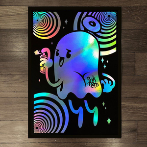 High Quality Glitter Stickers Custom Waterproof Vinyl Stickers Glitter <strong>Effect</strong> Star Film Cute Cartoon Hologram Stickers - Product Image 1