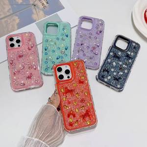 360 Chống Sốc <span class=keywords><strong>Defender</strong></span> Đen Trường Hợp Điện Thoại Cho iPhone 16 (6.1) Phụ Nữ Và Cô Gái Forros Sang Trọng TPU PC Funda Para Movil - Product Image 1