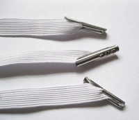 Bande élastique de 1 cm avec barbelures, cordon élastique plat, clips métalliques, extrémité à barbelures, bande élastique YEB11
