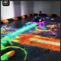 Simulateur de karting interactif AR Mayeter, projecteur interactif, drift multijoueur, centre de divertissement intérieur