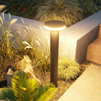 Lampes solaires LED pour pelouse, balise de jardin, paysage, résistantes aux intempéries, personnalisables DDK, aluminium CE, IP65, extérieur