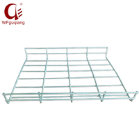 Plateau de câblage métallique en treillis galvanisé ventilé, installation facile, panier de câblage pour centre de données 200*100, 80 pièces