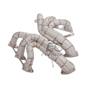 Collecteur d'échappement droit sur mesure pour Porsche 718 GT4 RS 4.0L <span class=keywords><strong>2022</strong></span>+ – Amélioration de puissance haute performance avec downpipe - Product Image 4