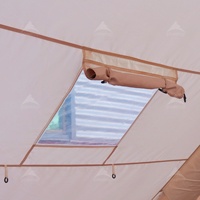 Tente de camping gonflable légère en tissu Oxford pour glamping en plein air, maison gonflable d'hiver 6.3
