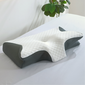 Premium Ergonomic <b>Memory</b> Foam Sleeping <b>Pillow</b> Modern Solid Design Orthopedic Soft Cervical Support Bed Cushion for Night Comfort - Product Image 4